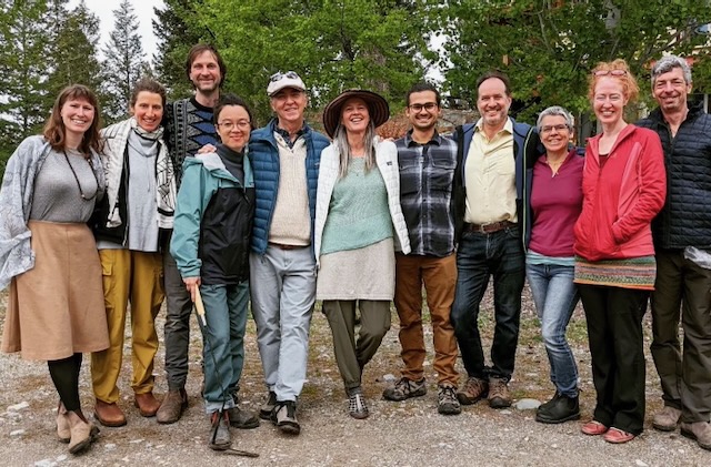 meditation community clear sky